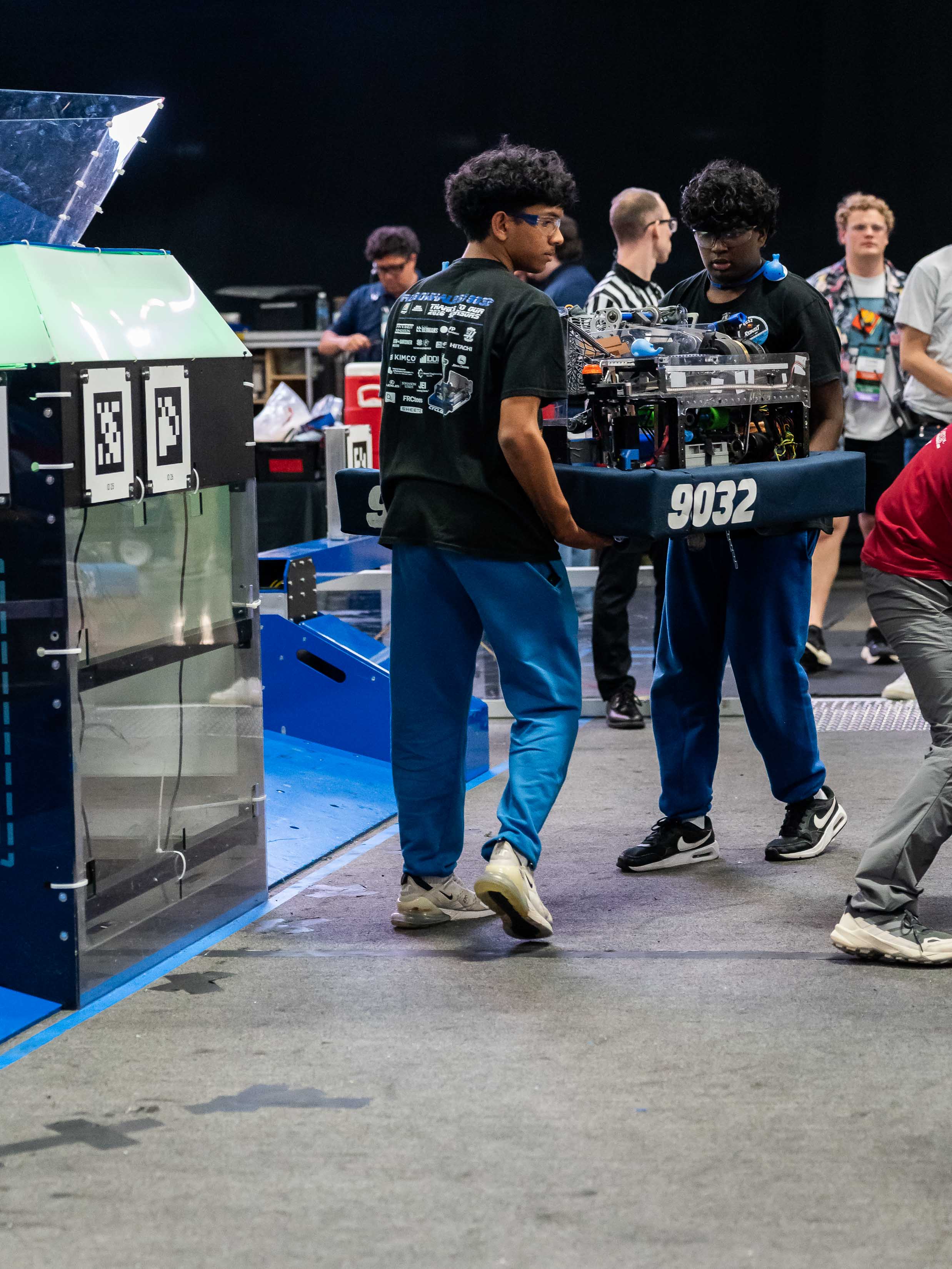 Robowhales team 9032 FRC team, Cary NC, Whirlpool Crescendo